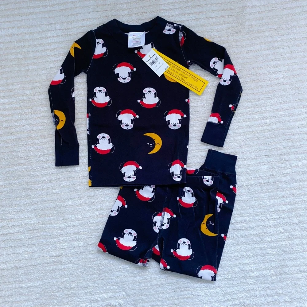 NWT Hanna Andersson Sleeping Mickey Long johns